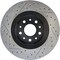 Centric Parts Sport Drilled/Slotted Brake Rotor, 127.61080L 127.61080L - alternate 4